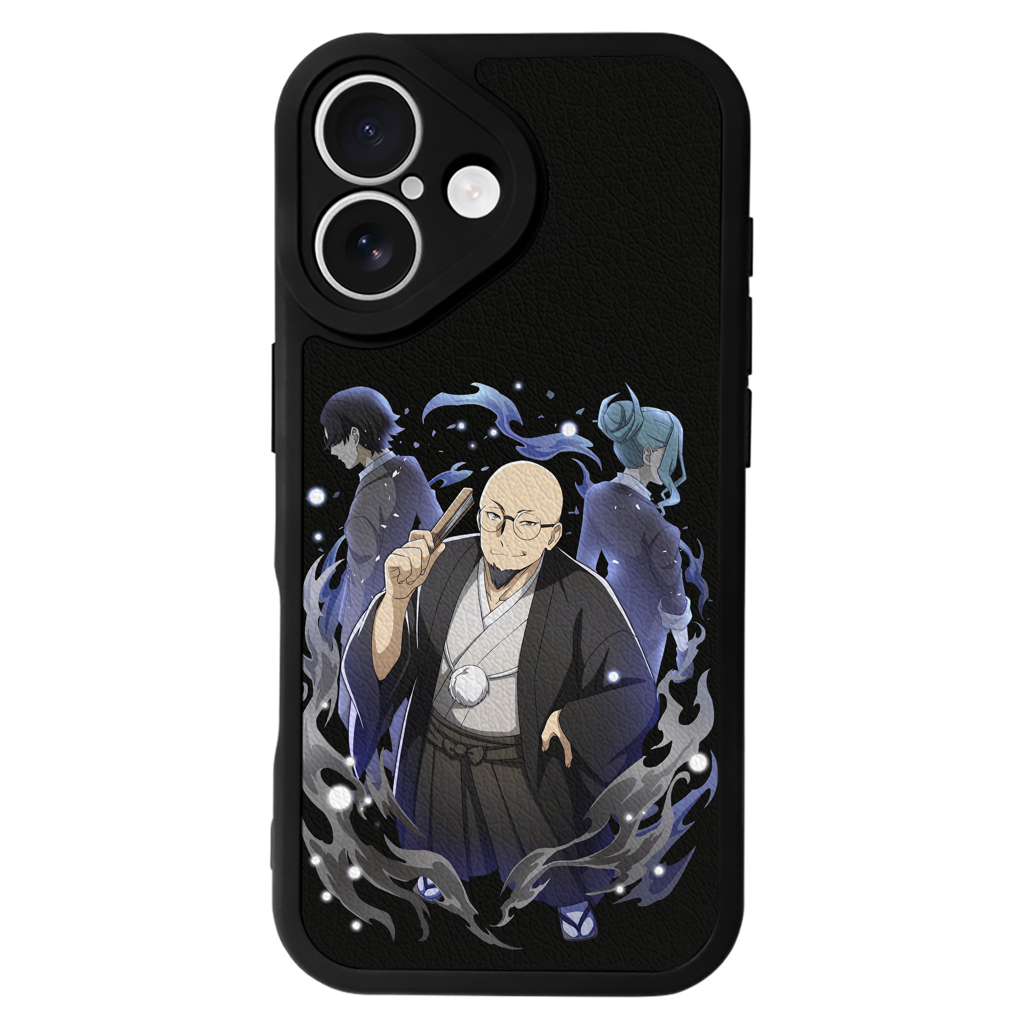 （画像用） 文豪ストレイドッグス Bungo Stray Dogs 【iPhone 16シリーズ対応】シリコンスマホケース（レザー調） 材質：シリコン